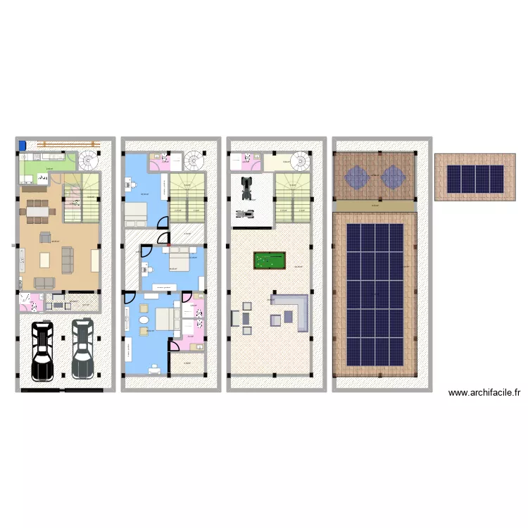 8/20. Plan de 32  et 566 m²