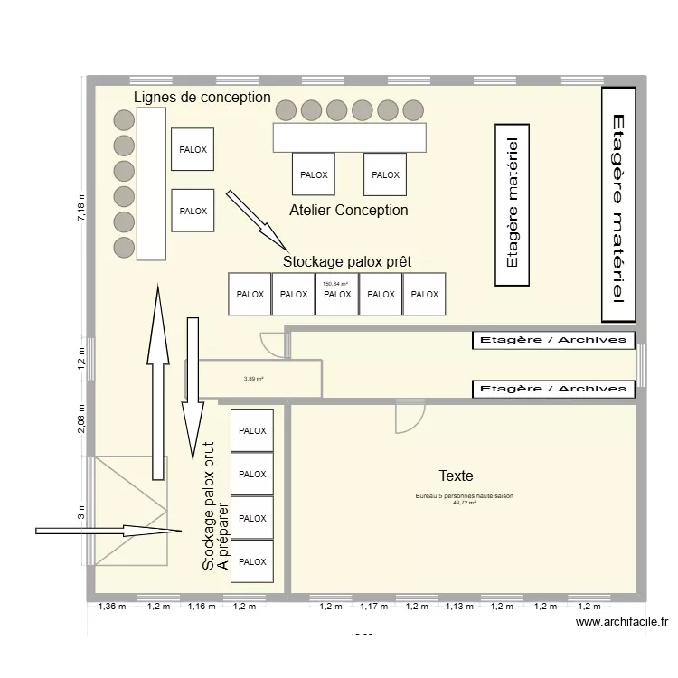 Plan_Hangar_30.09. Plan de 14 Pièces et 402 m² Plan_Hangar_30.09. Plan de 14 Pièces et 402 m²