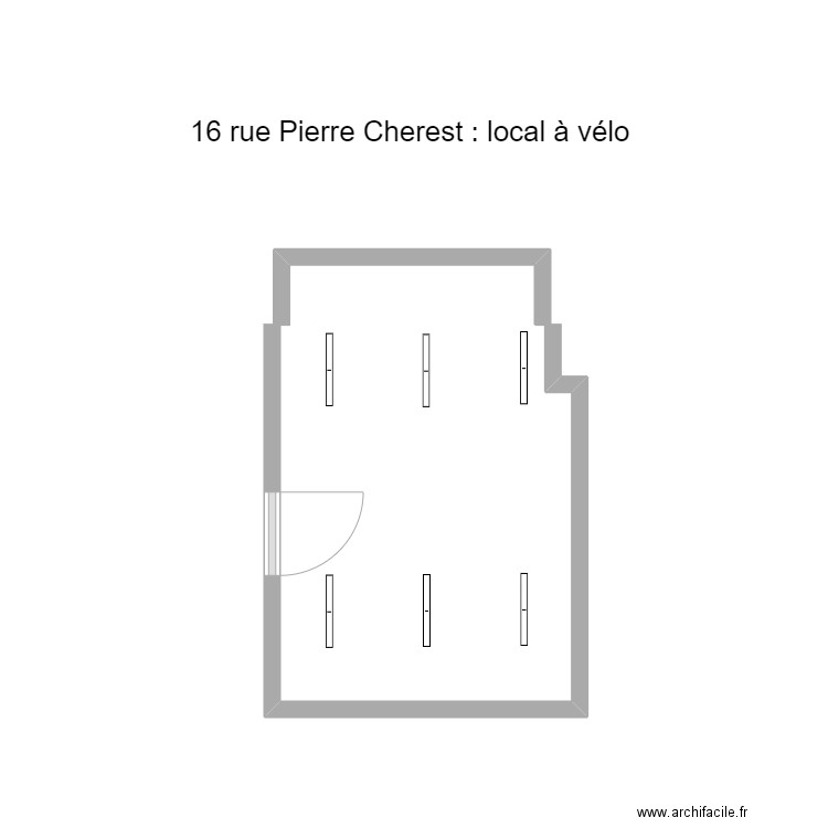 16 pierre Cherest . Plan de 0 pièce et 0 m2