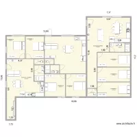 Decoupe appart lissac avec meuble