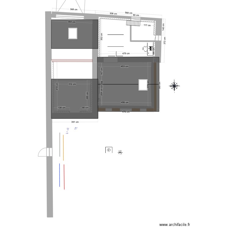 1er étage re. Plan de 0 pièce et 0 m2