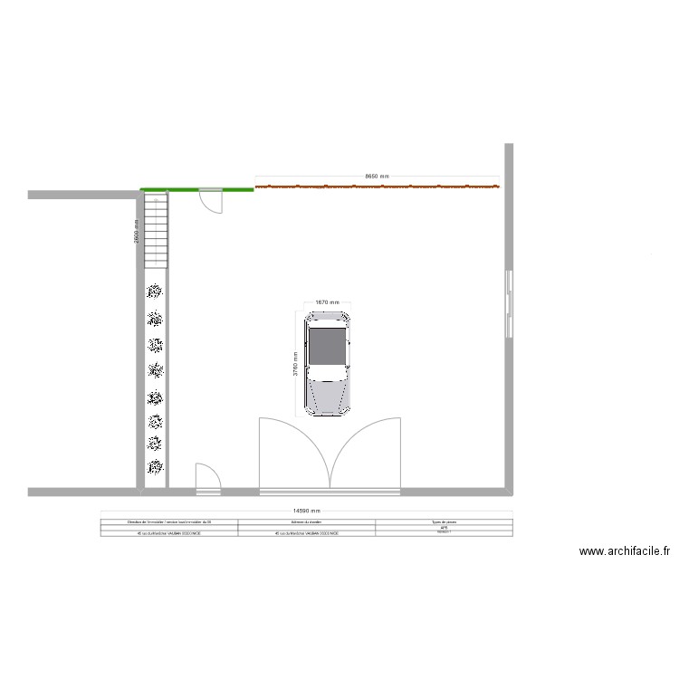 SAS sortie version 2. Plan de 0 pièce et 0 m2