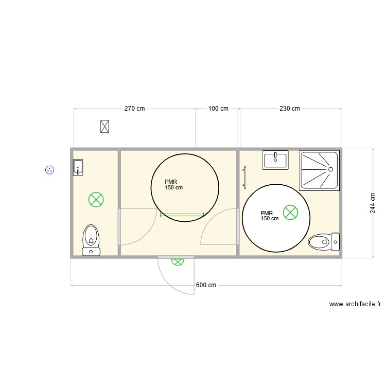 MCBR. Plan de 0 pièce et 0 m2