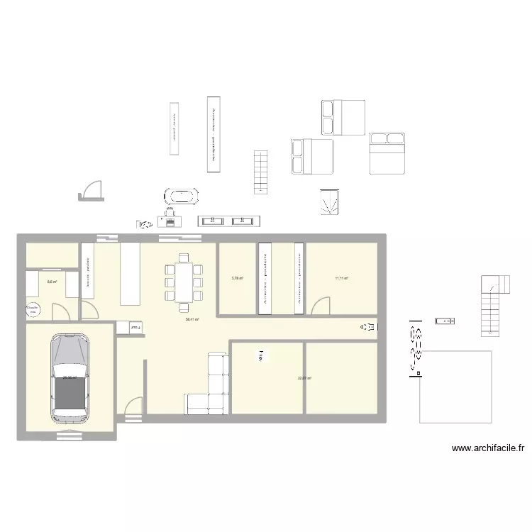 plan lea. Plan de 6 Pièces et 126 m² plan lea. Plan de 6 Pièces et 126 m²