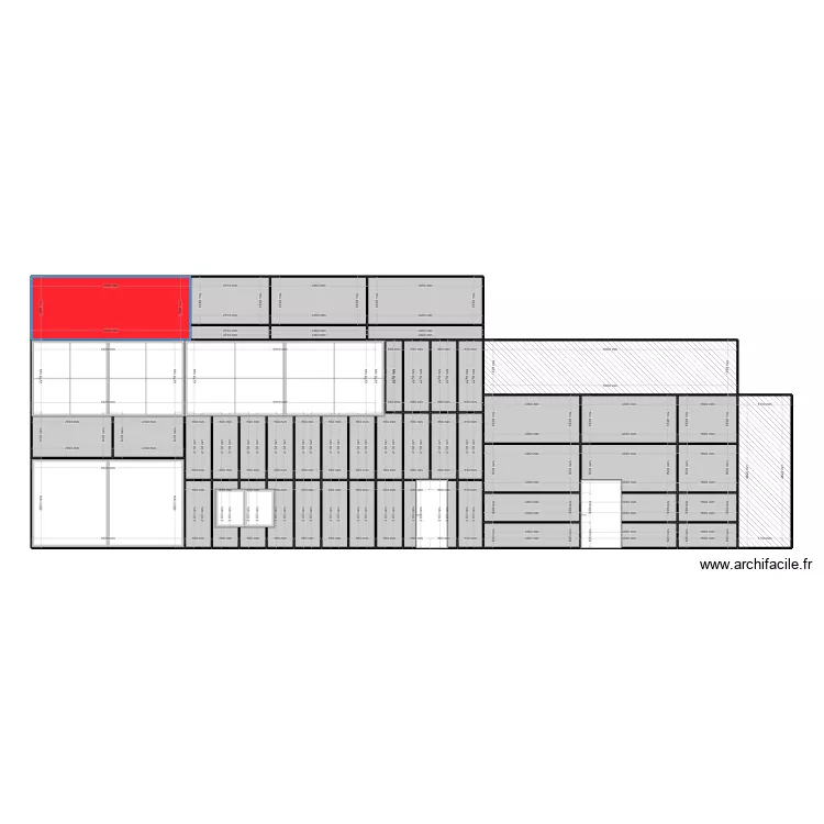 KFC Fa&ccedil;ade 4. Plan de 