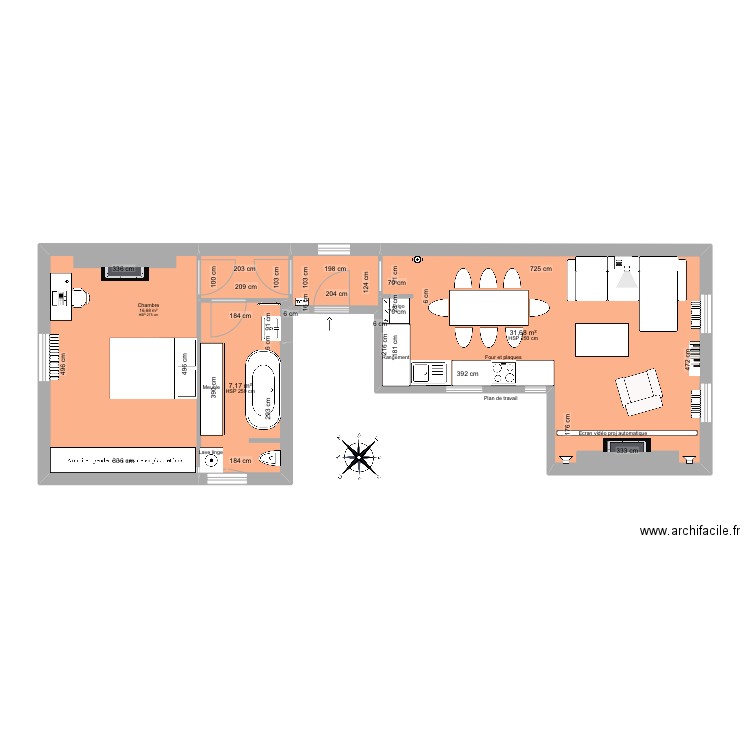 Plan Mobilier. Plan de 0 pièce et 0 m2