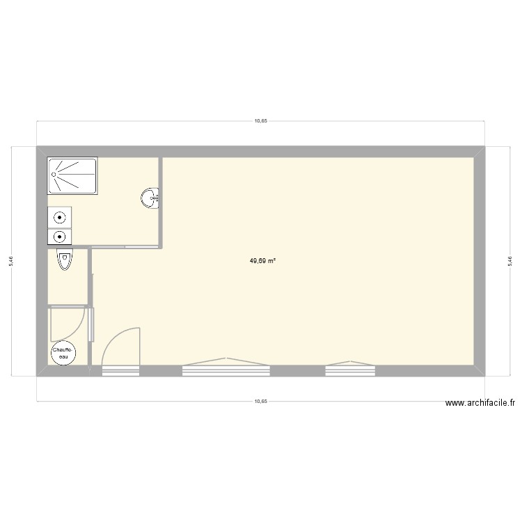 maiqon 2. Plan de 1 pièce et 50 m2
