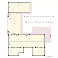 Vazio sanitário p/fundações