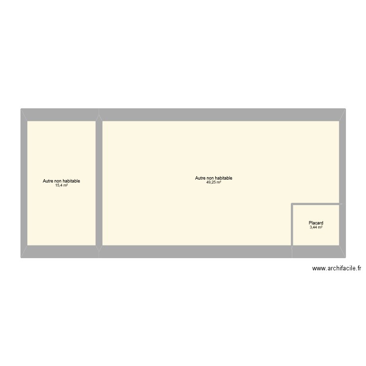 atelier. Plan de 0 pièce et 0 m2