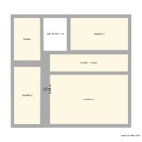plan étage projet 1