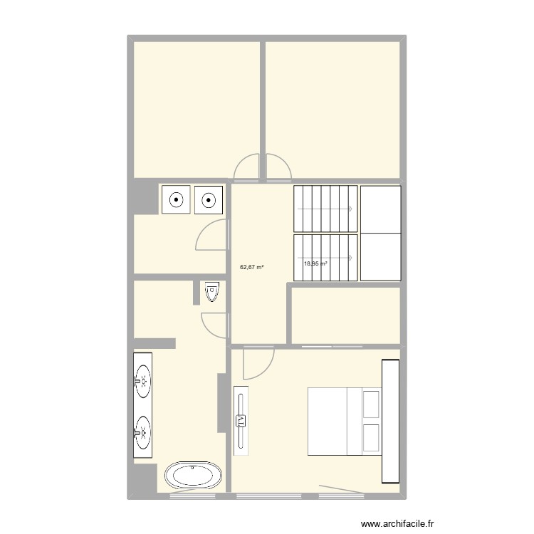 Plage-St-Laurent 2ieme. Plan de 0 pièce et 0 m2