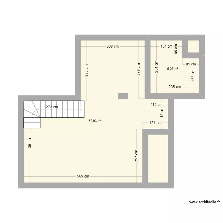 Projet appart. Plan de 