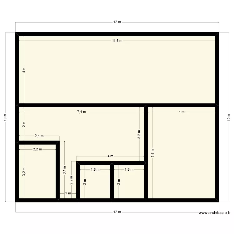 test pour Planner 5D. Plan de 