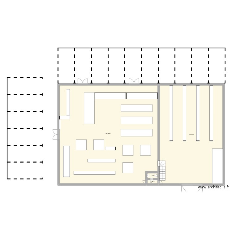Tapis Deals. Plan de 4 pièces et 321 m2