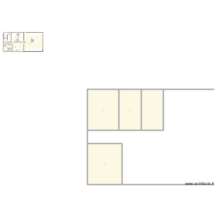 Institut beauté success. Plan de 10 pièces et 503 m2