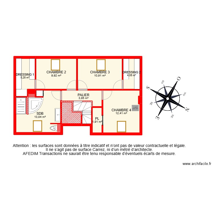 BI 19559-. Plan de 25 pièces et 346 m2