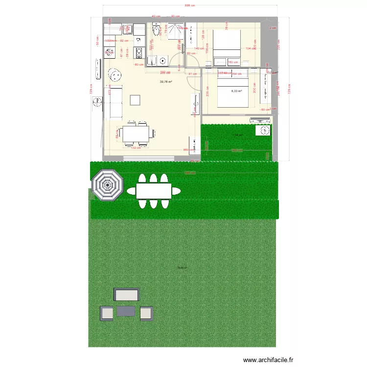 f3 jaune berre d. Plan de 