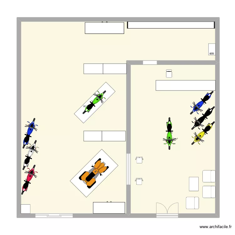 garage 1. Plan de 