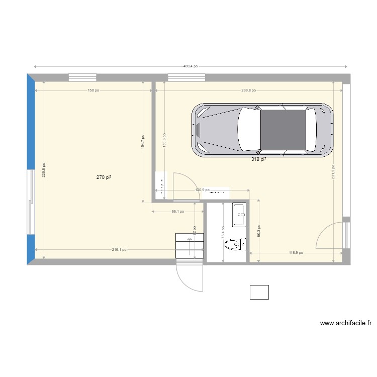 Plan Garage 11.2. Plan de 0 pièce et 0 m2