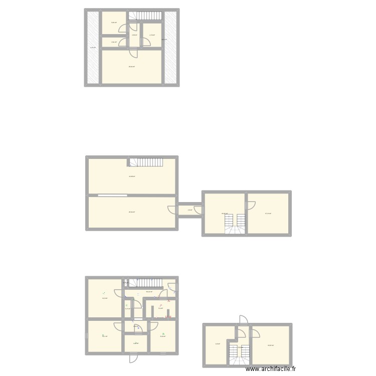 Plan Elec Schaltin. Plan de 24 pièces et 244 m2