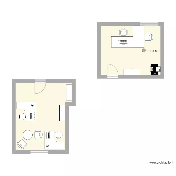 IFSI RPC. Plan de 2 et 35 m² IFSI RPC. Plan de 2 et 35 m²