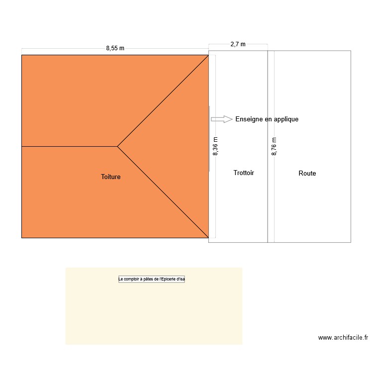 Plan de masse. Plan de 0 pièce et 0 m2