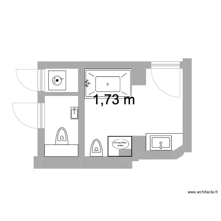 sdb bn20. Plan de 