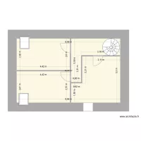 plan actuel etage - apres travaux