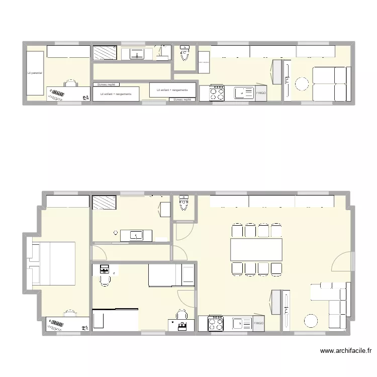 Plan caravane 2.0. Plan de 