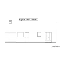 Fa&ccedil;ade avant travaux