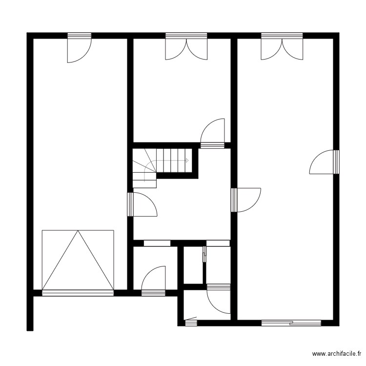 Cochenet. Plan de 17 pièces et 161 m2