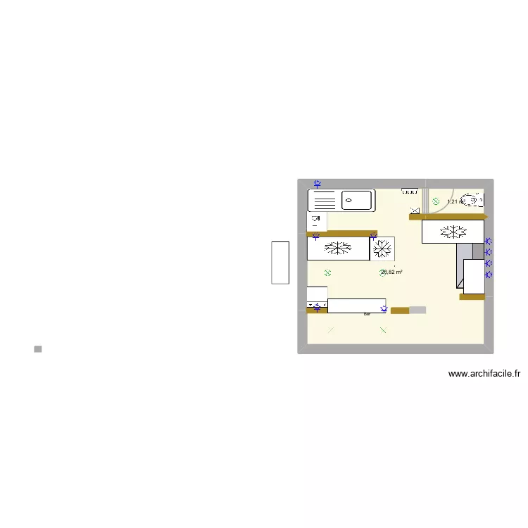 Sgvx. Plan de 2 et 22 m² Sgvx. Plan de 2 et 22 m²