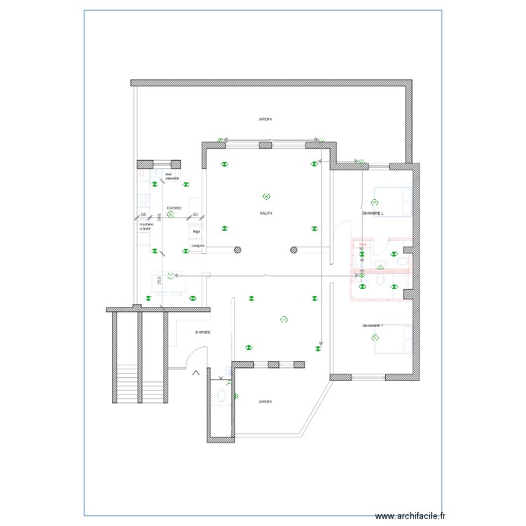 lkayrani. Plan de 0 pièce et 0 m2