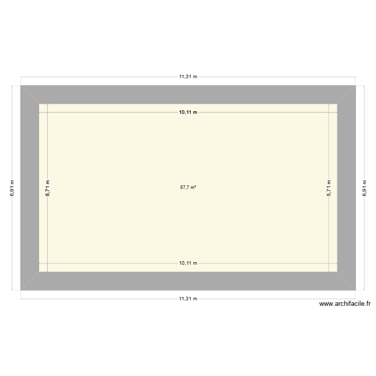 GOULVEN grenier. Plan de 0 pièce et 0 m2 GOULVEN grenier. Plan de 0 pièce et 0 m2