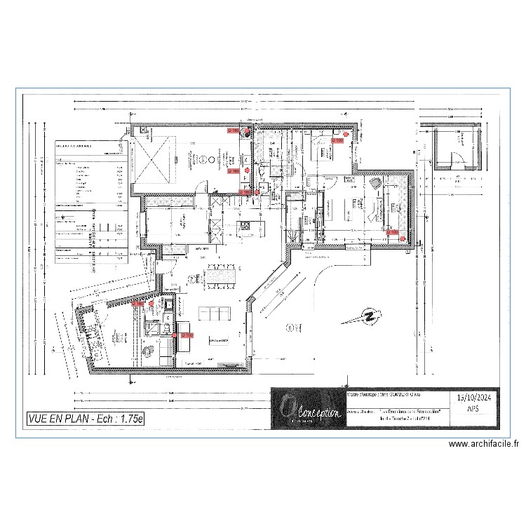 GOMBERT SORTIE DE TOIT. Plan de 0 pièce et 0 m2