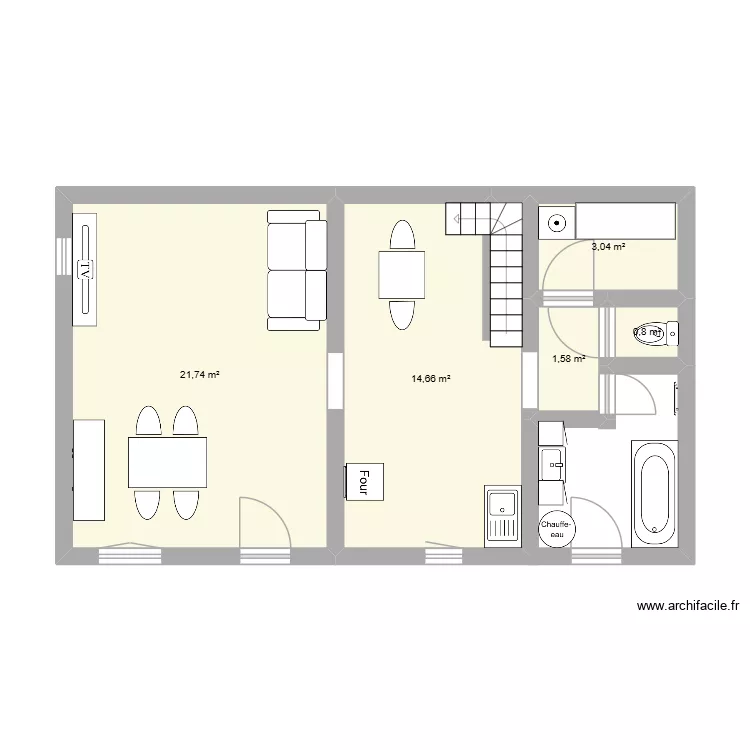 maison faverges. Plan de 5 et 42 m² maison faverges. Plan de 5 et 42 m²