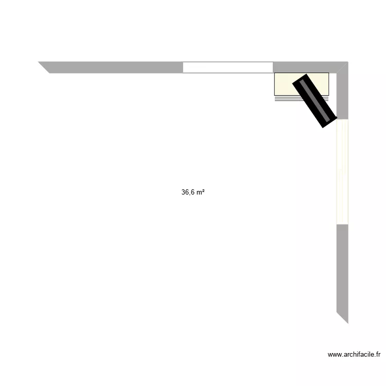 meuble télé. Plan de 1 et 37 m² meuble télé. Plan de 1 et 37 m²