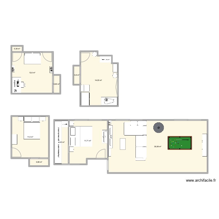 st pierre du jonquet. Plan de 0 pièce et 0 m2