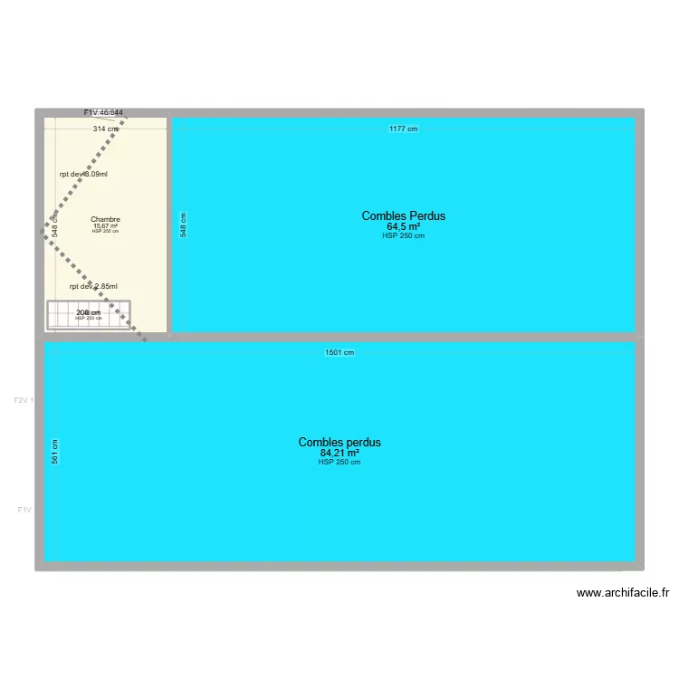 PINETRE / FOURNIER . Plan de 