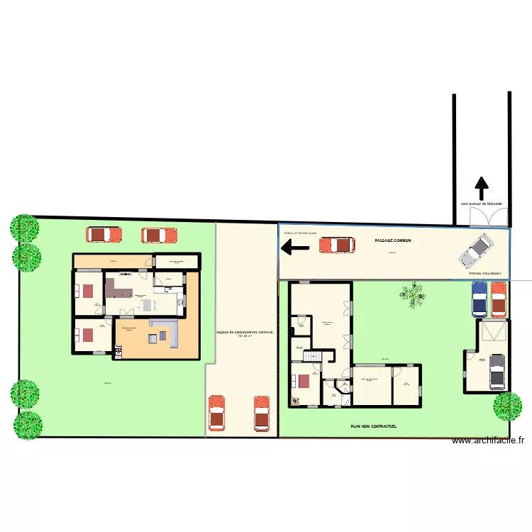 PROPRIETE CAPOBIANCO - 2. Plan de 