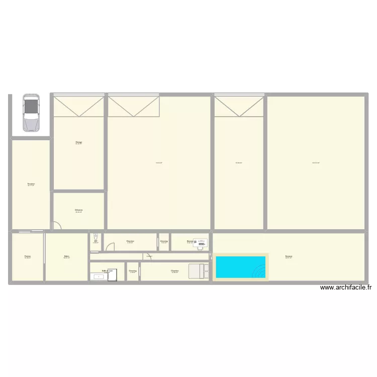 maison. Plan de 17 et 566 m² maison. Plan de 17 et 566 m²