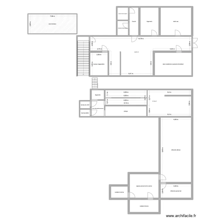 plan cuisine restau co. Plan de 