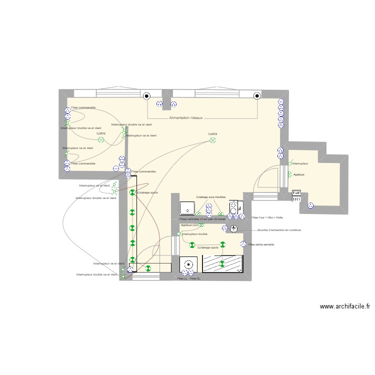 POYEN. Plan de 0 pièce et 0 m2