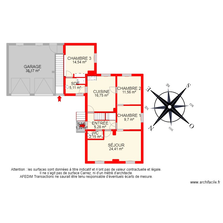 BI 16644 - . Plan de 45 pièces et 324 m2
