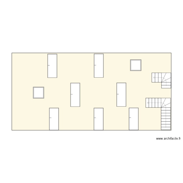 FACADE EST. Plan de 0 pièce et 0 m2