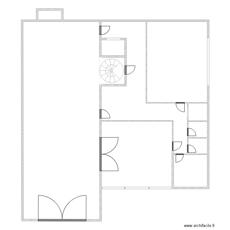 Atelier RABODANGES. Plan de 11 pièces et 351 m2