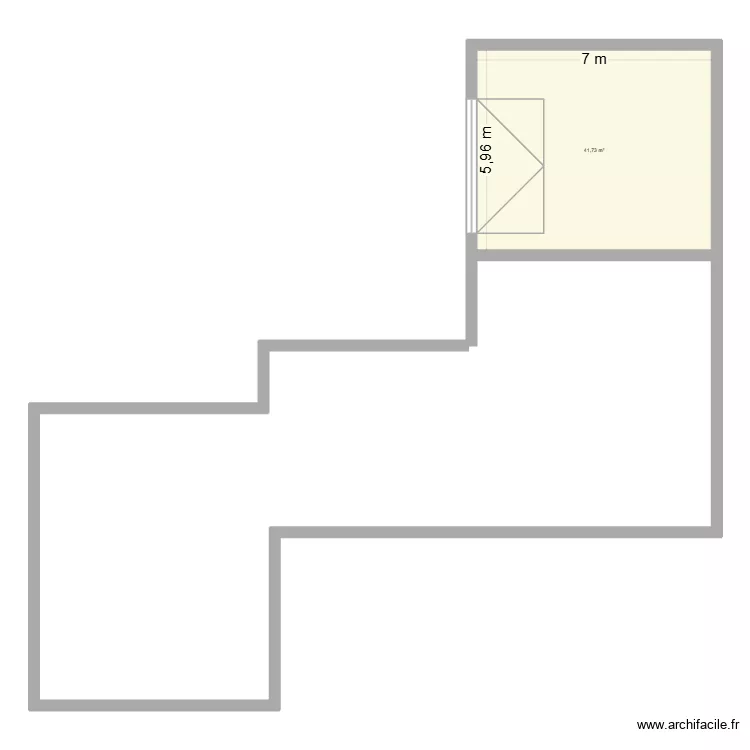 a construire. Plan de 1 Pièce et 42 m² a construire. Plan de 1 Pièce et 42 m²