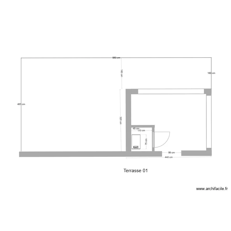 Herinnes-Terrasse 01. Plan de Herinnes-Terrasse 01. Plan de
