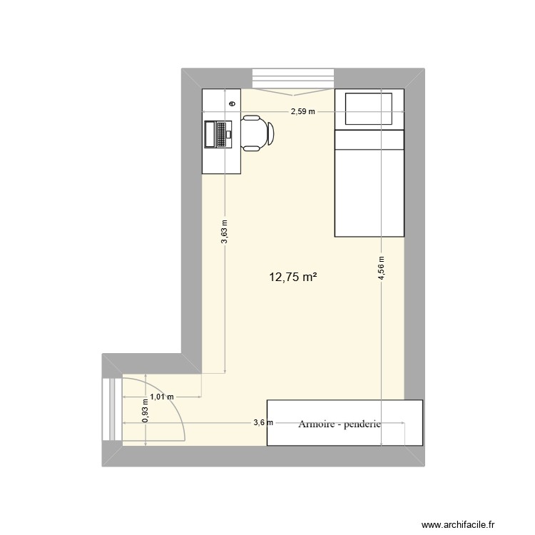 Renan. Plan de 0 pièce et 0 m2