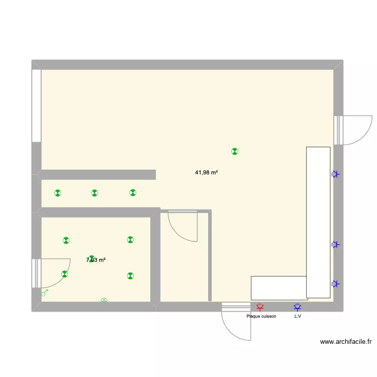 tarek. Plan de 2 et 49 m² tarek. Plan de 2 et 49 m²